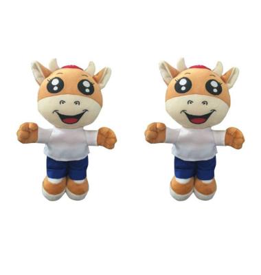 China 3D PP Cotton Filling Plush Enterprise Mascot Gifts for sale