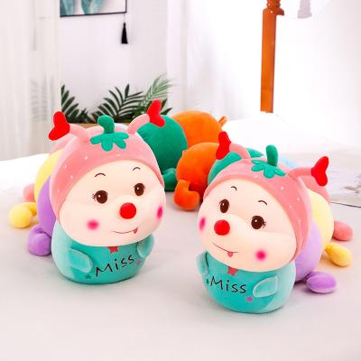 Cina il cotone variopinto di Toy With pp della peluche di 35cm Caterpillar ha riempito in vendita