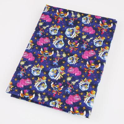 China Print Organic Cartoon Printed Fabric 100% Cotton Poplin Fabric for sale