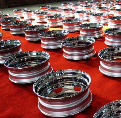 China High Quality Chrome Wheel Covers Stainless Steel Chrome Wheel Rim New For Truck Hot Sale Chrome Wheels On Rubber Tires for sale