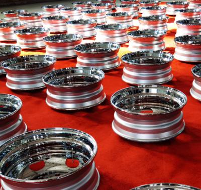 China Factory direct wholesale cheap cast steel wheel chrome rims china price durable steel for sale