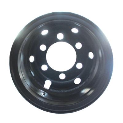 China 8.00 V-20 truck and trailer pipe shaped steel wheel rims for truck and trailer wheel rims supplier in china for sale