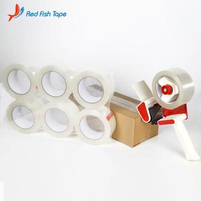 China Wholesale High Performance Waterproof Bopp Tape 100M Transparent Water Based Glue For Opp Tape for sale