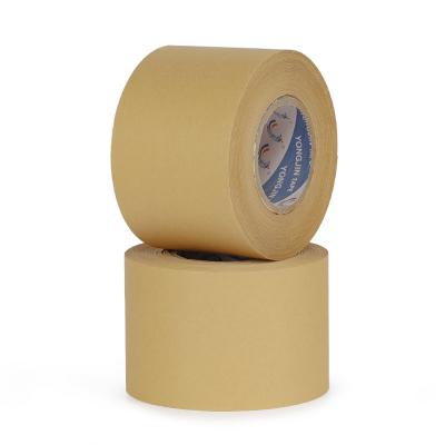 China Waterproof Super Non Adhesive Packing Gum Resistant Tape Logo Printed Kraft Paper for sale