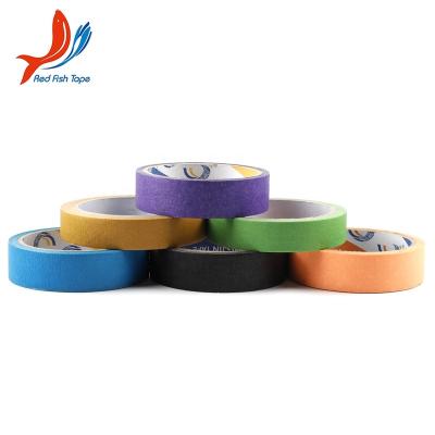 China Waterproof Customized Tape Colored Large Tape Car Spray Printed No Glue Residue for sale