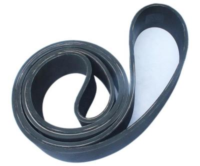 China Extrusion Tractor High quality non-slip and wear-resistant Rubber Cable Tractor Flat Track Belt for sale