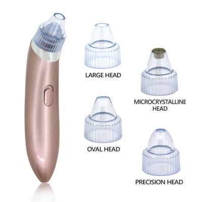 China Portable Good Quality Facial Pore Remover Rechargeable 3 Suction Strength Blackhead Removal Set for sale