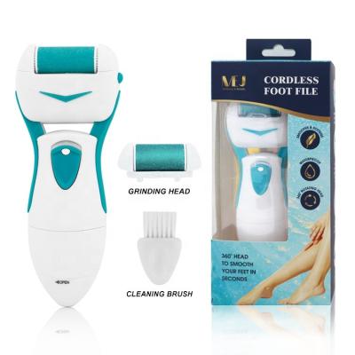 China Electric Electronic Pedicure Handy Foot Battery Callus Remover Electronic Foot Care Grinder for sale