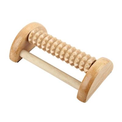 China Easy to use wooden massage roller for relieving foot pain, Plantar Fasciitis, and heel and arch pain both feet for sale