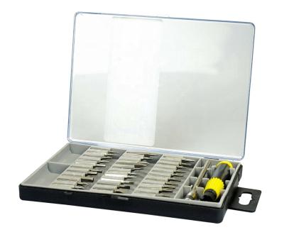 China Herramientas Household Tool Kit Factory 30 In1C-RV Screwdriver Repair Bit Tool Kit For Computer for sale