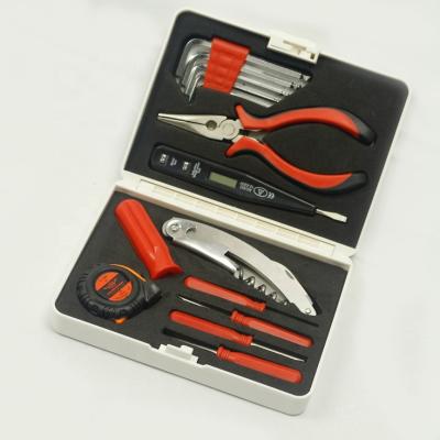 China Household Tool Mulit Combination Tools With Knife Corkscrew 14pcs Gift Tool Kit for sale