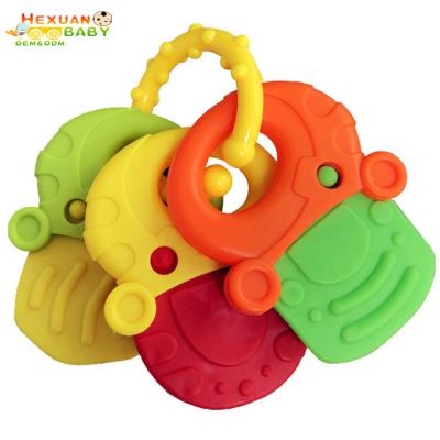 China High Quality Educational Muslin Food Grade Fruit Baby Baby Rattle & Teethers for sale