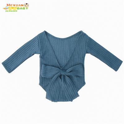 China European and American Style Newborn Baby Pajamas Outfit Baby Knitted Romper Photo Newborn Props for sale