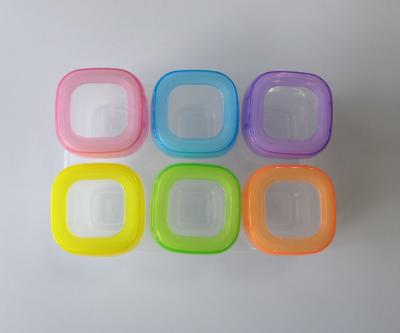 China BPA Free Baby Food Storage Container 2 Ounce With Freezer Tray Portable Baby Food Supplement Storage Box for sale