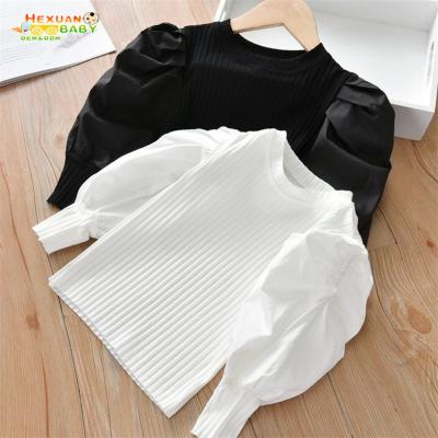 China White Spring Baby Toddler Girls Breathable Blouse Kids Ruffles Shirts Kids Clothes Long Sleeve Girl Tops And Blouses for sale