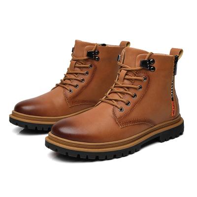 China Fashion Trend Modern Design Men New Fashion Flat Men's Casual Shoes and Sneakers Men Martin Boots Shoes for sale