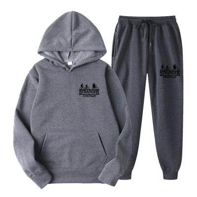 China QUICK DRY 2 Piece Sets Men's Pullover Hoodie Suit Hooded Casual Ropa Hombre Men Sweatshirt+Pants Sweatpants Clothes Size S-XXXL for sale