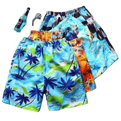 China GOODVERY Summer Beach Waterproof Men's Beach Pants Elastic Waist Men's Quick-drying Casual Pants Five-Point Pants for sale