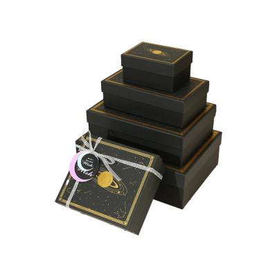 China Low Recycled Materials Price Guaranteed Quality Creative Fancy Packaging Box Top And Bottom Cosmetic Gift Box For Birthday Valentine's Day for sale