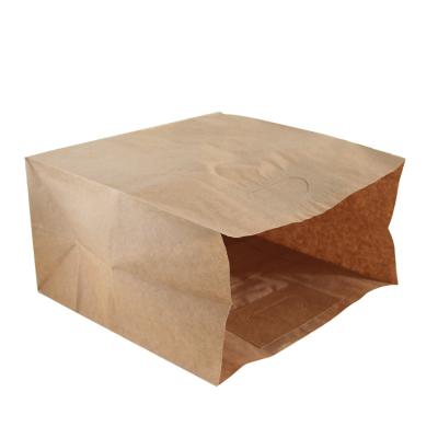 China Hot Selling Recycled Offset Printing Paper Bag Creative Packaging Materials Paper Packaging Bag Folding Food Container For Bread for sale