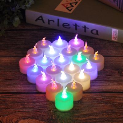 China Hot Selling Real Flame 3D Flameless Flickering Led Candles Pillar Birthdays N985 Gold Glass Home Decoration for sale