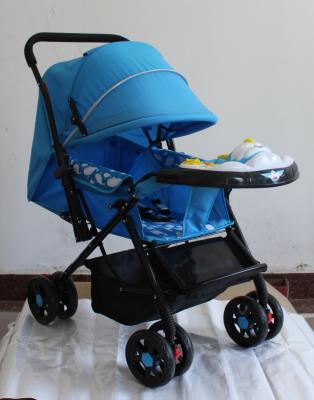 China Foldable Baby Stroller Baby Pram Baby Push Trolley with Music Tray for sale