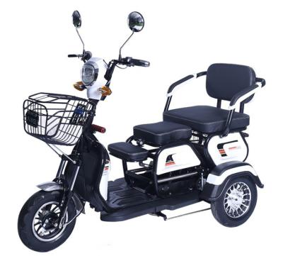 China Passenger Electric Scooter Trike City 3 Wheel Motorized Tricycle With Baby Seat For Adults for sale