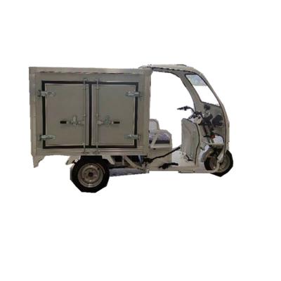 China Cargo Cold Cabinet Electric Tricycle With Closed Cabin With Refrigerator for sale