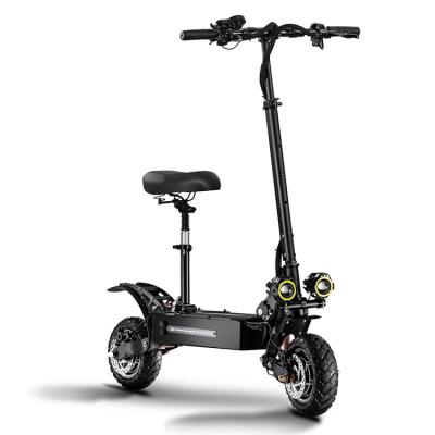 China 60V 5600W Off Road Electric Scooter E-scooter Double Motor Powerful Unisex Foldable Electric Adult E Scooter for sale