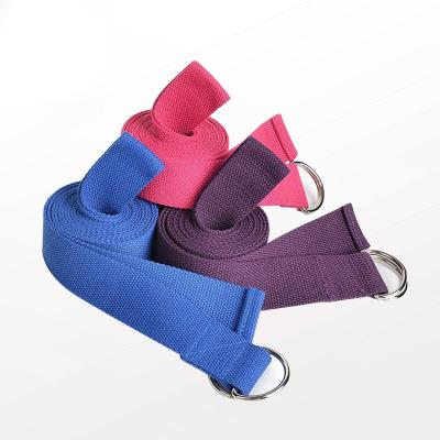 China Online 100% KANGYU yoga belt wholesale cotton yoga belt cheap shopping function anti-skid belt strap for sale