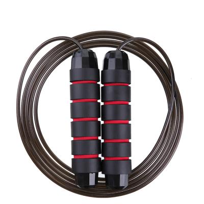 China High Quality Custom Speed ​​Weighted Jump Rope Logo Foam Handle Adjustable Heavy Light Weight PVC Jump Rope for sale