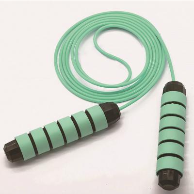 China High Quality Custom Logo Steel Wire Adjustable Skipping Rope Jump Rope Fitness for sale