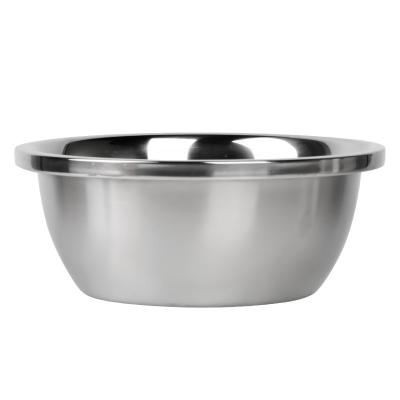 China Sustainable Wholesale RONGYE Stainless Steel Mixing Bowl Set Of 5 With Stirring Filter For Kitchen for sale