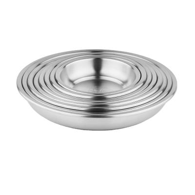 China Wholesale OEM Custom Logo Home Table 304 Stainless Steel Bowl Tableware Viable for sale