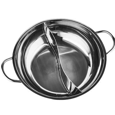 China Low Price Good Quality Stainless Steel Pot Sustainable Wholesale Cooking General Use For Gas And Induction Cooker for sale