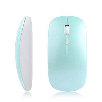 China Dual Mode Wireless Portable Gaming Mouse 2.4G Optical Mouse With USB Receiver for sale