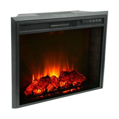 China Hotel 26 Inch Decor Flame Infrared Electric Fireplace With Insert Or Recessed Style for sale