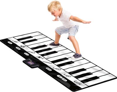 China Soft Piano Game Mat Musical Keyboard Carpet For Children 3+ Educational Toys for sale