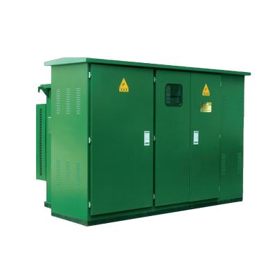 China 10KV Power Steel Compact Electric High Voltage Electric Distribution Substation American Style for sale