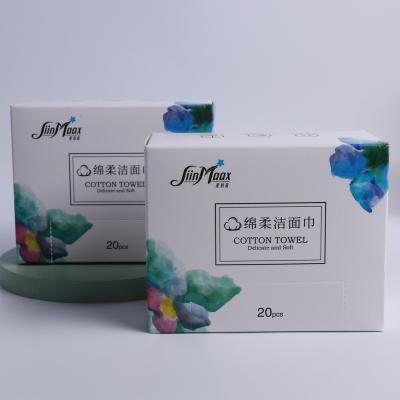 China Eco-friendly Wholesale Flushable Face Cleaning Cloths Make Up One Piece 6g Heavy Water Remover Cloths for sale