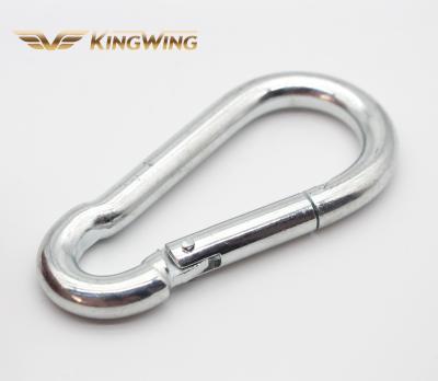 China Health Care China Manufacturer Steel Galvanized High Strength Safety Mounting DIN5299C Carabiner Snap Hook for sale