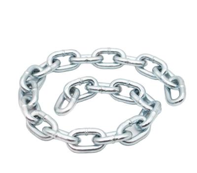 China General Purpose DIN 766 Welded Link Steel Chain Welded Steel Chain Electro Galvanized Short Link Chain for sale