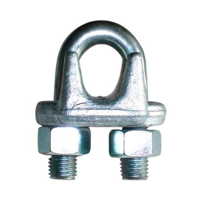 China China Steel Manufacturer Electric Galvanized Carbon Steel JIS Type Galvanized Drop Forged Wire Rope Clips for sale