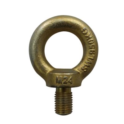 China Steel Galvanized JIS 1168 Standard JIS Galvanized Steel Type Drop Forged Lifting Eye Bolt JIS1168 for sale