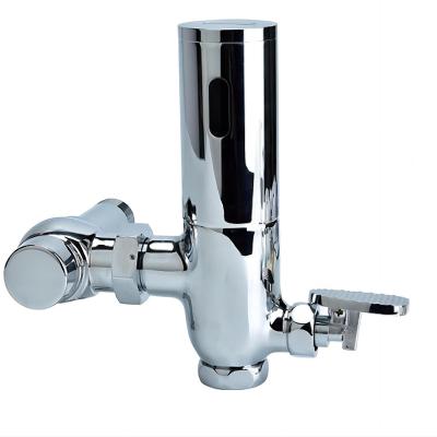 China Automatic Sensor Urinal DCF-H Urinal Flushometer Flushometer Valve Pedaled and Sensor Operated Baterry for sale