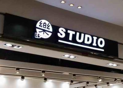 China Store Logo Waterproof Outdoor Sign Letters , LED Illuminated Letter Signage for sale