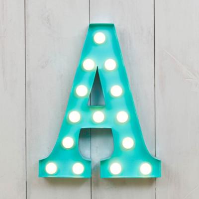 Chine La lettre de carnaval lumineuse par LED allume des lettres d'alphabet d'A-Z, lumières de lettre de Hollywood à vendre