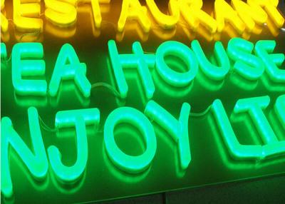 China Acrylic Retro LED Neon Signs Letters , Bright Neon Business Signs Low Power Consumption for sale