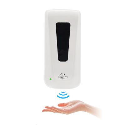 China In Stock 1000ml Auto Alcohol Sensor Soap Dispenser Wall Mounted Touchless Gel Foam Liquid Automatic Hand Sanitizer Dispenser for sale