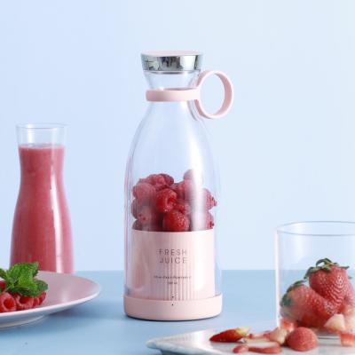 China Newly wholesale freshing fruit blender household personal mini mixer 380ml portable juicer electric wireless charging for sale